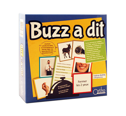 Image de Buzz a dit, produit d'Ortho Édition