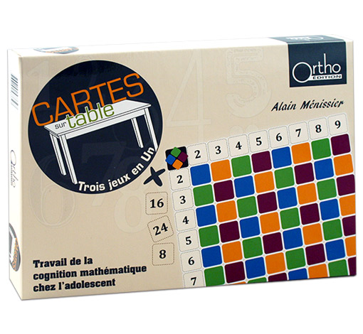 Image du produit Cartes sur table