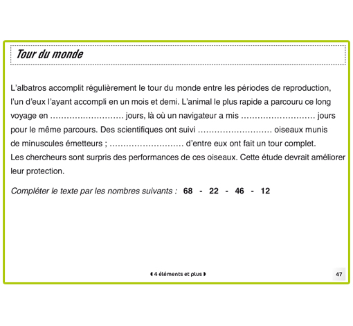 Image de Des nombres en tête (pdf), produit d'Ortho Édition