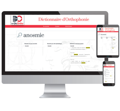 Image de Dictionnaire d'Orthophonie*, produit d'Ortho Édition