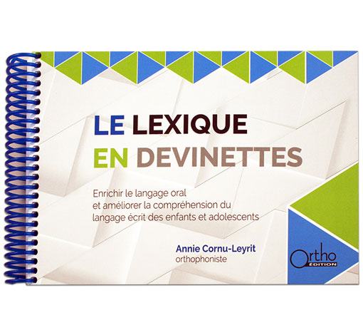 Image de Le lexique en devinettes, produit d'Ortho Édition