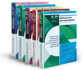 Image du produit Abonnement d'un an à la revue Rééducation Orthophonique en France