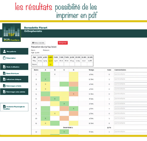 Image de Test des Bruits Familiers, produit d'Ortho Édition