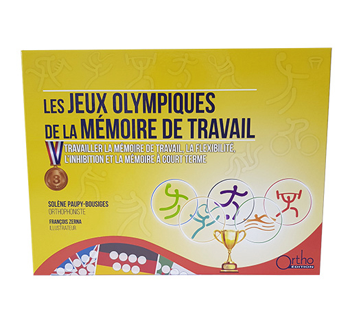 Image de Les jeux olympiques de la mémoire de travail, produit d'Ortho Édition