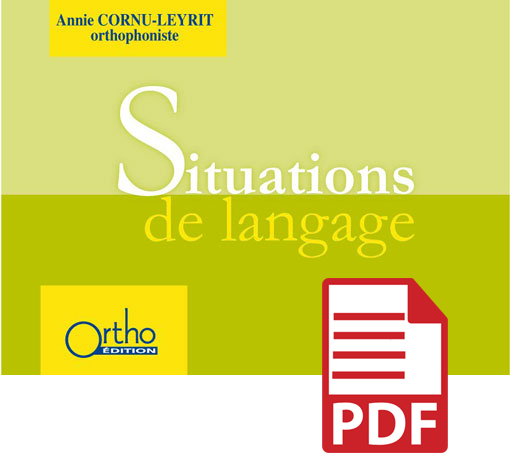 Image du produit Situations de langage (pdf)