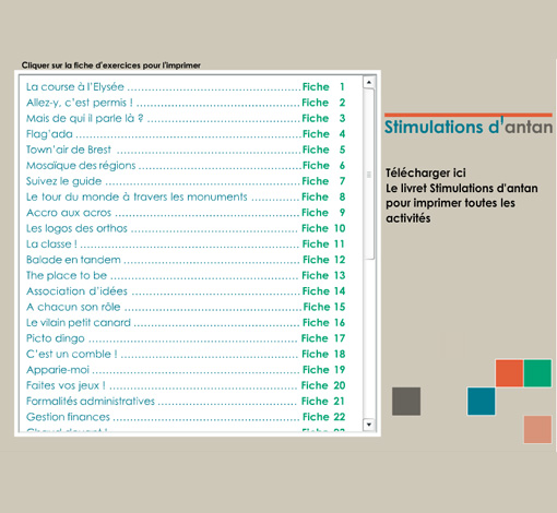 Image de Stimulations d'antan (pdf), produit d'Ortho Édition