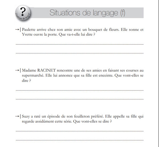 Situations De Langage Pdf