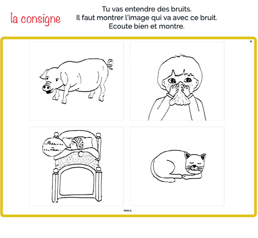 Test des Bruits Familiers