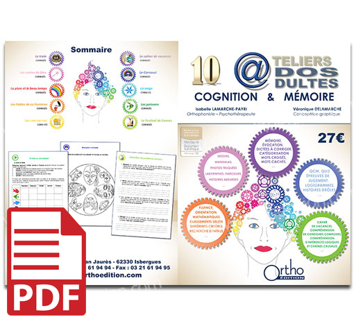 10 Ateliers Ados Adultes Cognition Et Memoire Pdf