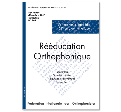 quelle rencontre orthophonie